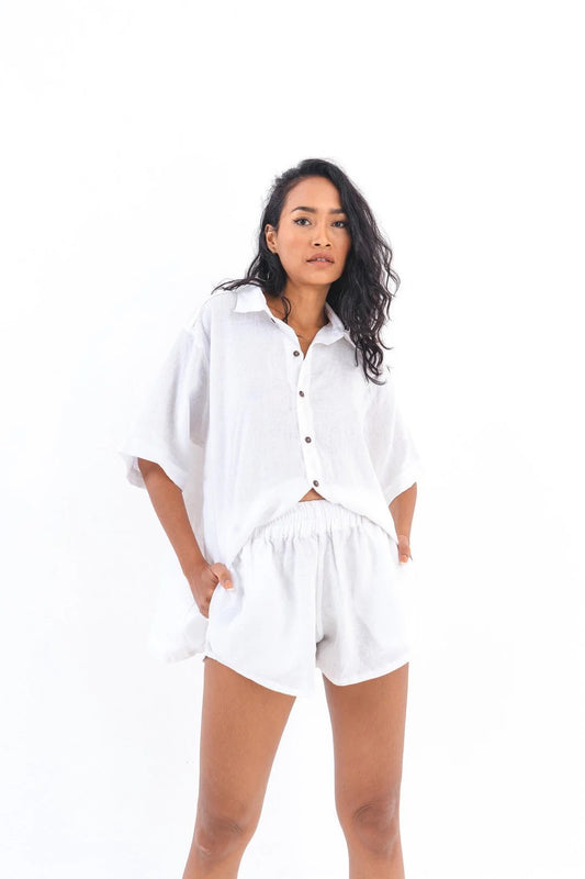 Nataoka - KETTY 短褲 (White)