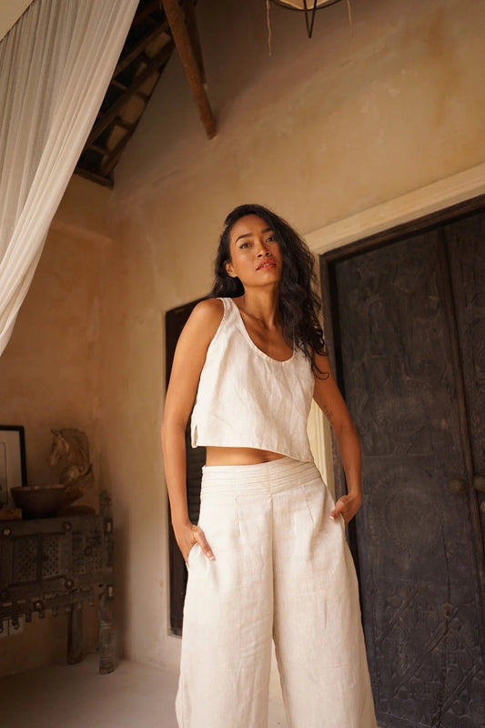 Nataoka -  Mia 上衣 (white)