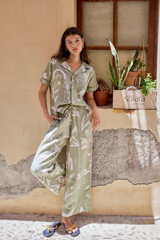 Nataoka - ARNHEM 長褲 (summer sage)