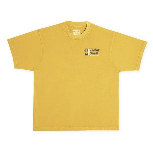 Feeling Swell - Rippin Ricky Tee - Mustard