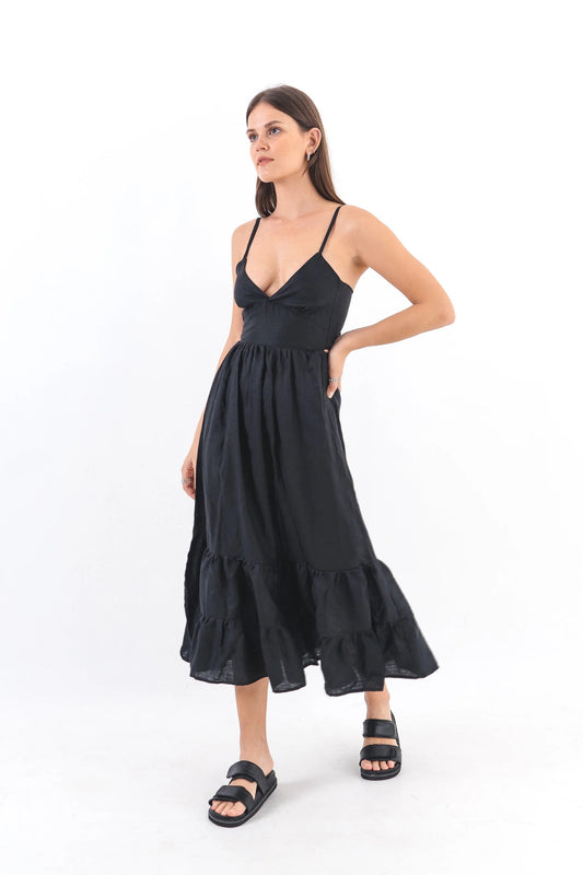 Nataoka - KARINA 洋裝 (Black)