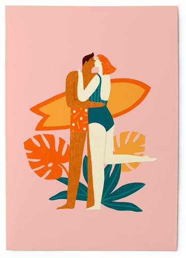 Kookumbra - Kissing 明信片