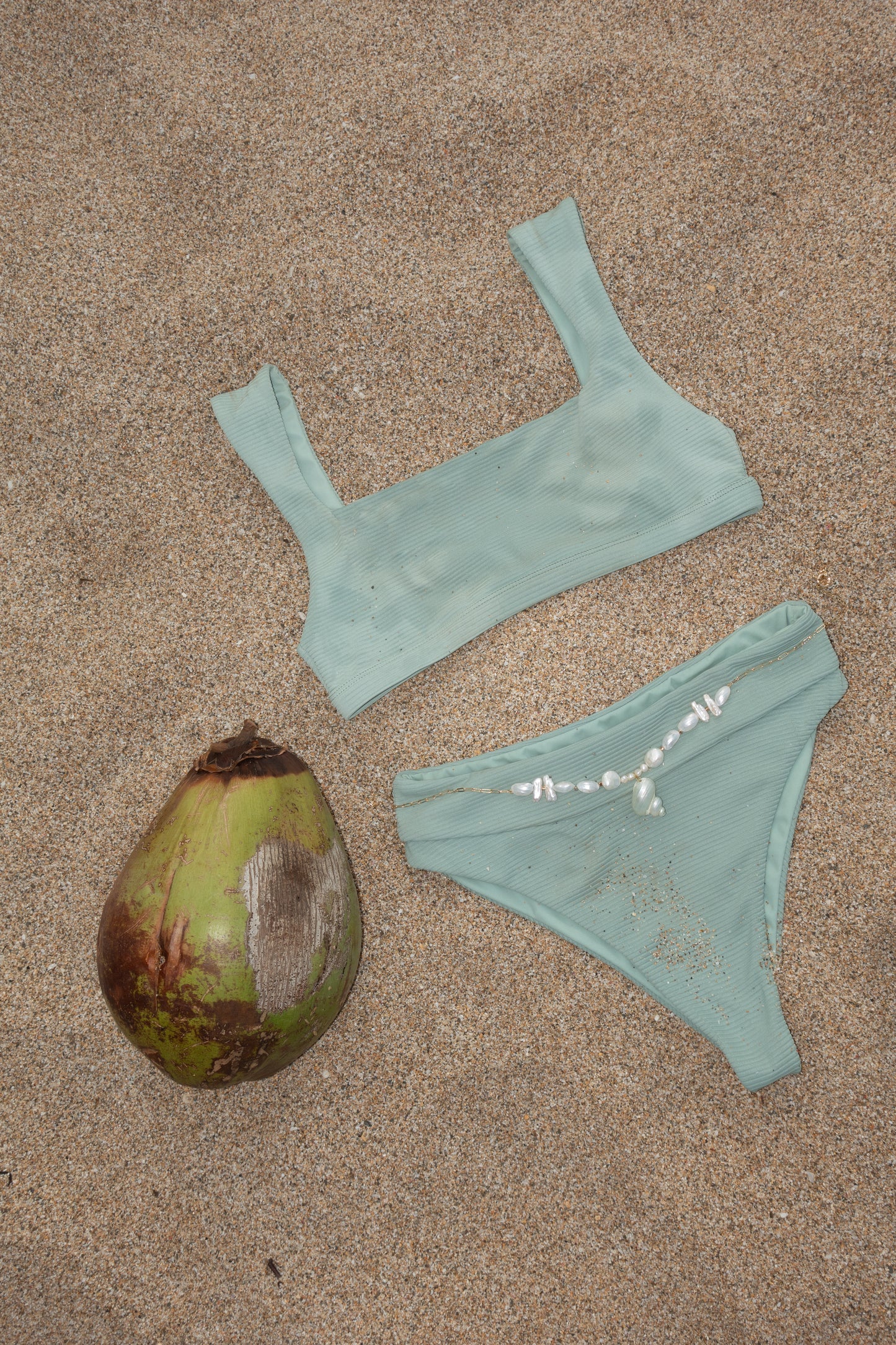 Isles swim - Haniko Bottom 比基尼下褲 (Pistachio)