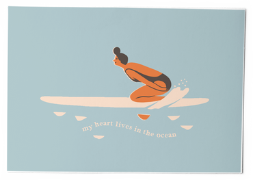 Kookumbra - My heart lives in the ocean 明信片